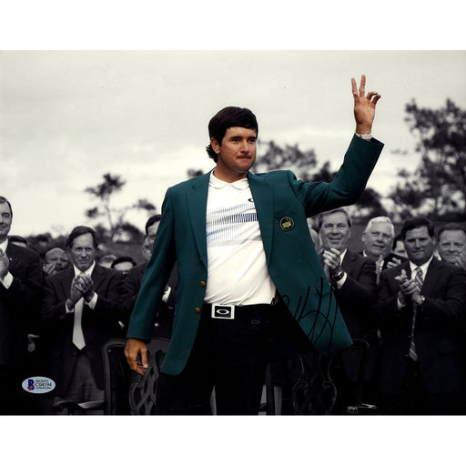 Bubba Watson Signed 11x14 Horizontal Green Jacket Photo Beckett