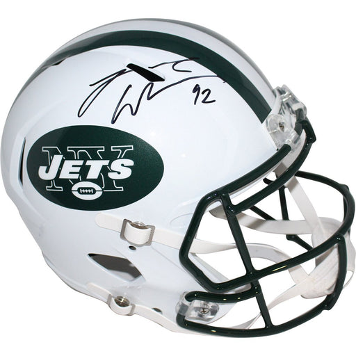 Leonard Williams Signed New York Jets Speed Replica Helmet