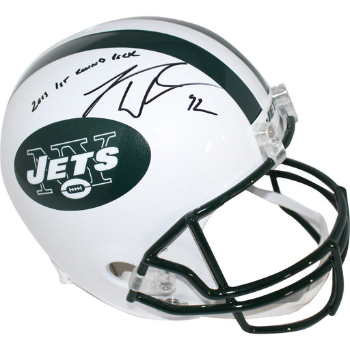 Leonard Williams Signed New York Jets Replica Helmet w/ "2015 1st Round Pick" Insc