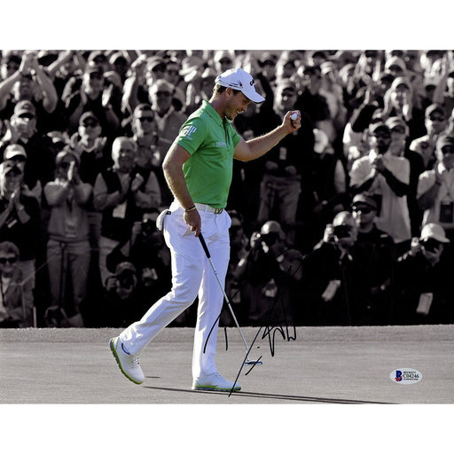 Danny Willett Signed 11x14 Horizontal Green Shirt Photo Beckett