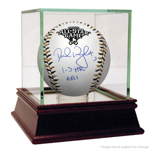 David Wright Signed 2006 MLB All Star Game Logo Ball w/ "1-3 HR RBI" Insc