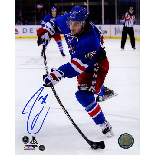 Mats Zuccarello Signed 'Stick Flex' 8x10 Photo