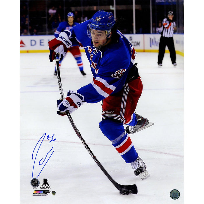 Mats Zuccarello Signed 'Stick Flex' 16x20 Photo